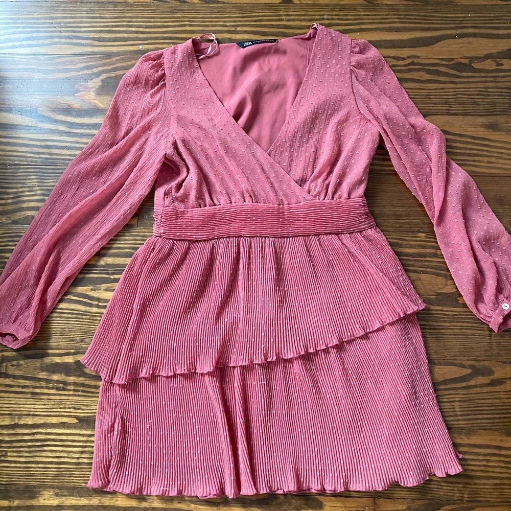 Blush ZARA dress